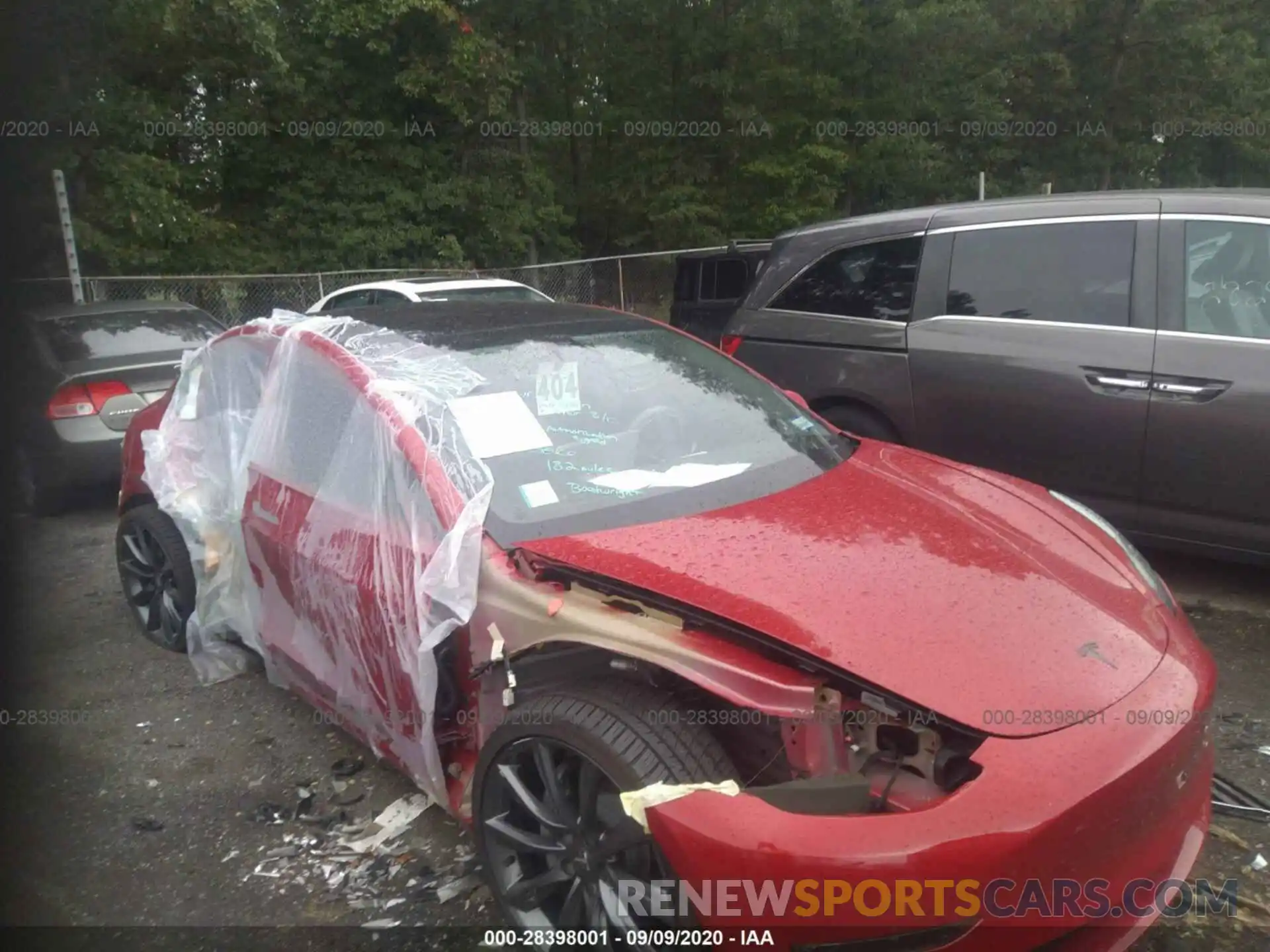 6 Photograph of a damaged car 5YJ3E1EB6LF664274 TESLA MODEL 3 2020