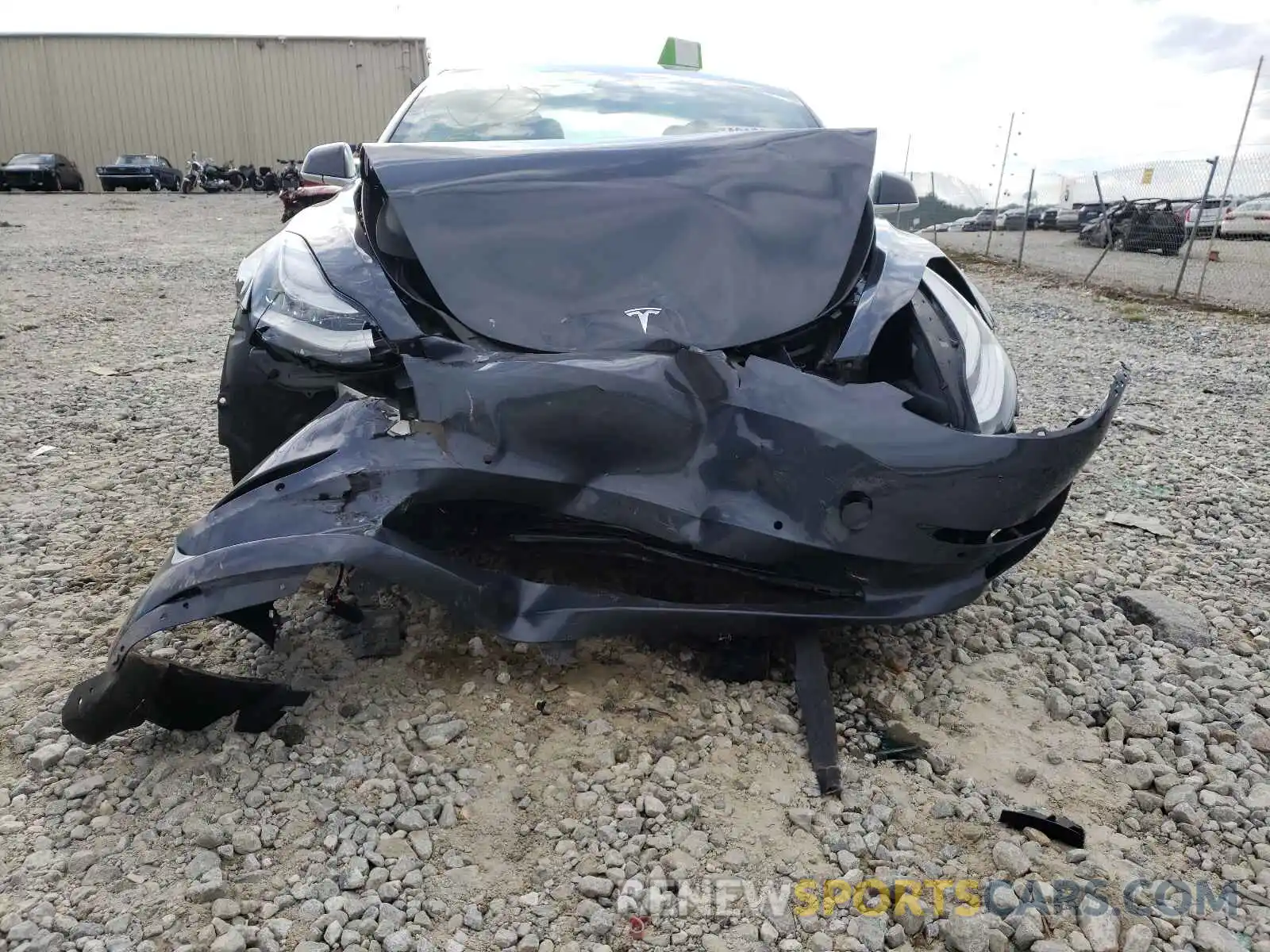 7 Photograph of a damaged car 5YJ3E1EB6LF668759 TESLA MODEL 3 2020