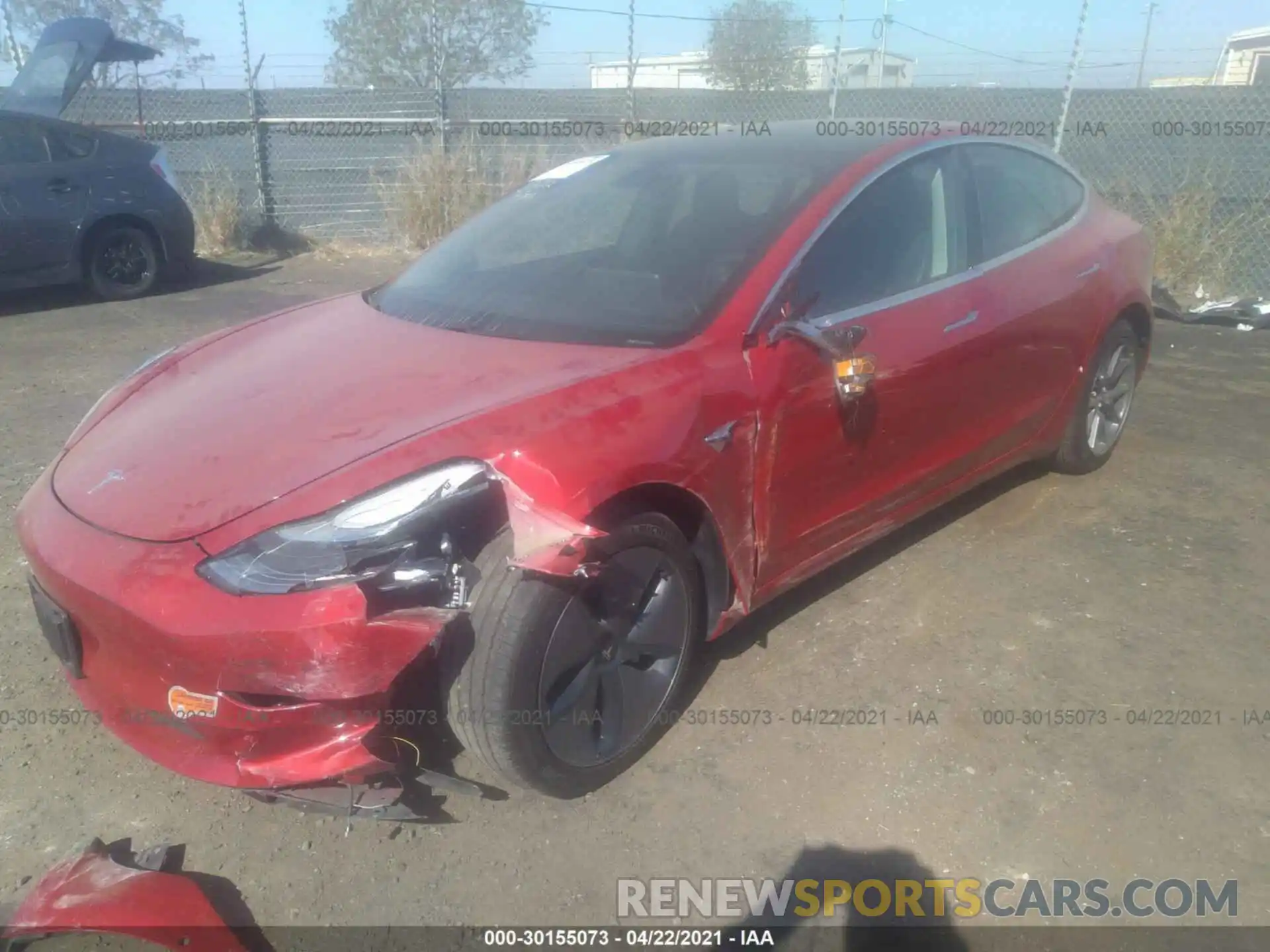 6 Photograph of a damaged car 5YJ3E1EB6LF710962 TESLA MODEL 3 2020