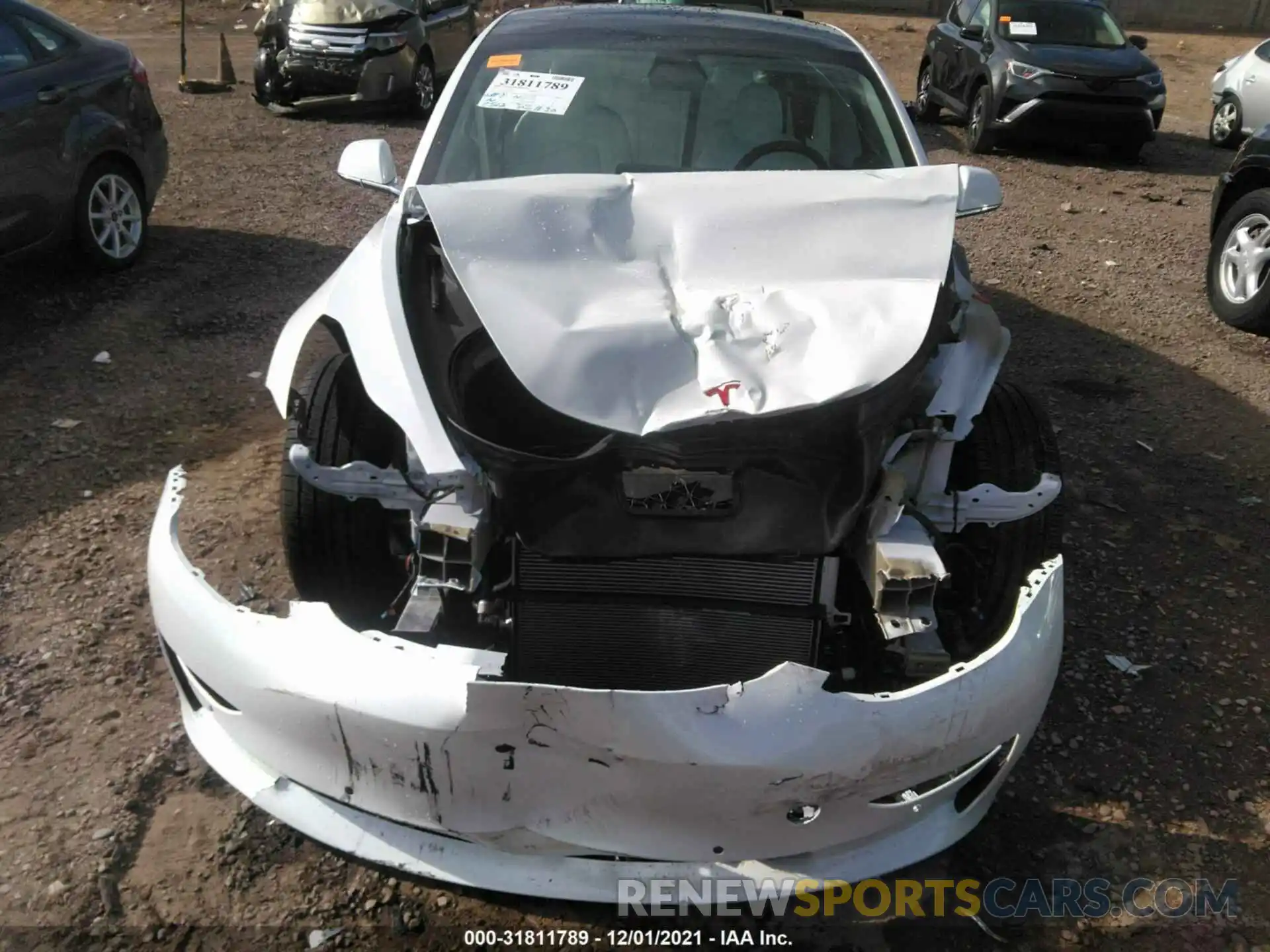 6 Photograph of a damaged car 5YJ3E1EB6LF712694 TESLA MODEL 3 2020