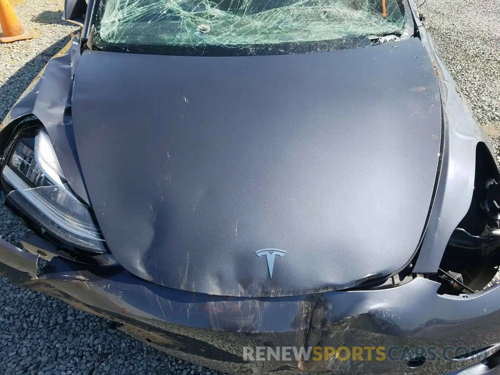 7 Photograph of a damaged car 5YJ3E1EB6LF717412 TESLA MODEL 3 2020