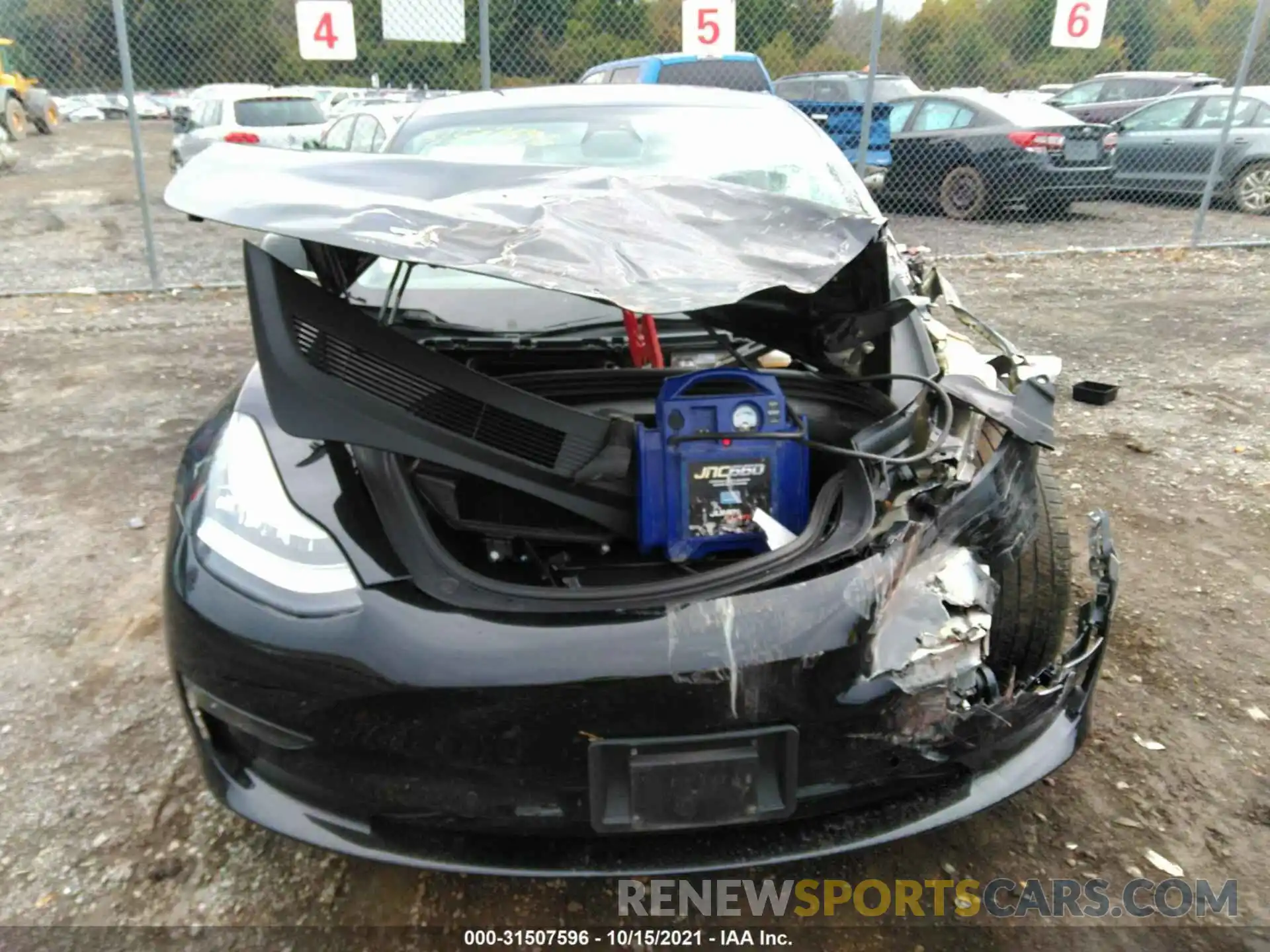 6 Photograph of a damaged car 5YJ3E1EB6LF741399 TESLA MODEL 3 2020