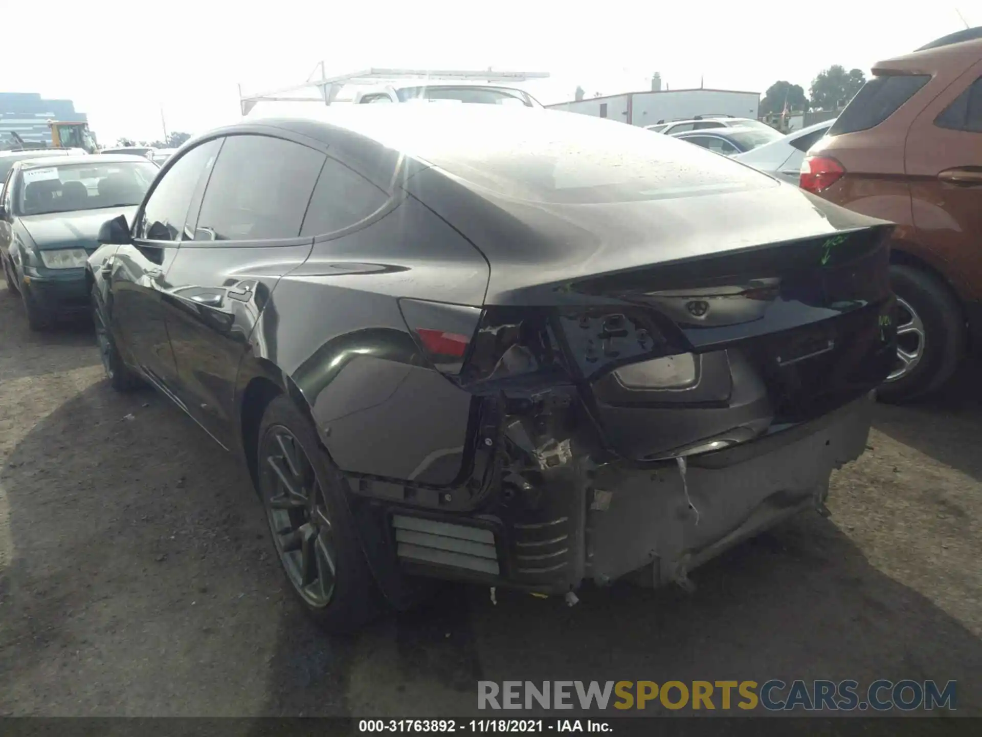 6 Photograph of a damaged car 5YJ3E1EB6LF741421 TESLA MODEL 3 2020