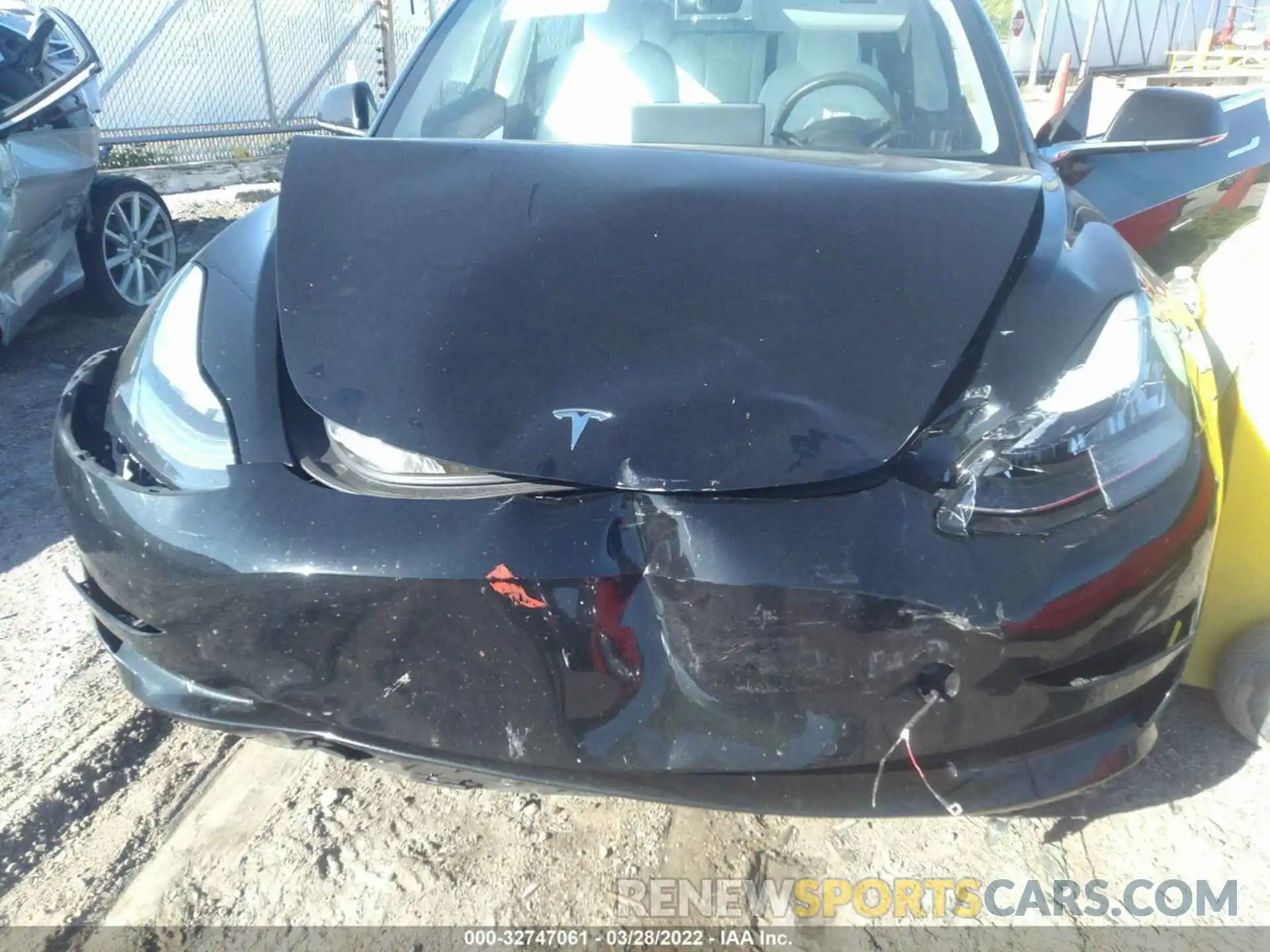 6 Photograph of a damaged car 5YJ3E1EB6LF742116 TESLA MODEL 3 2020