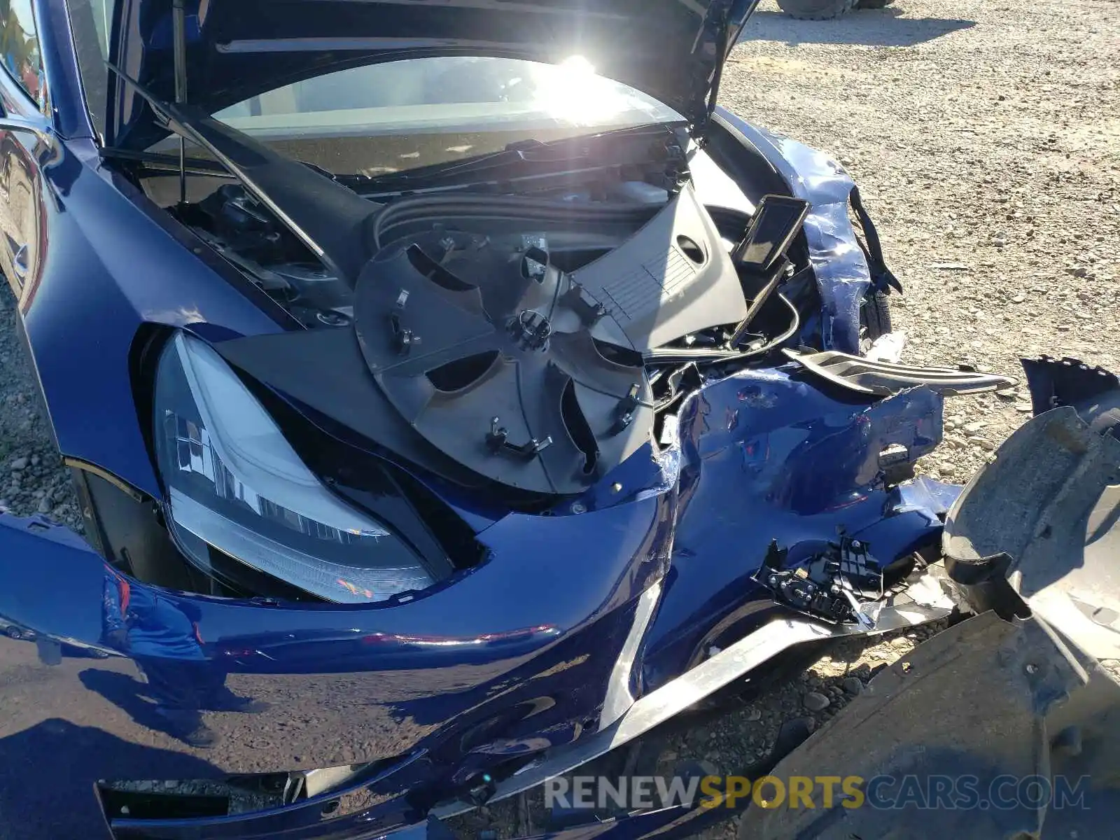 9 Photograph of a damaged car 5YJ3E1EB6LF787783 TESLA MODEL 3 2020