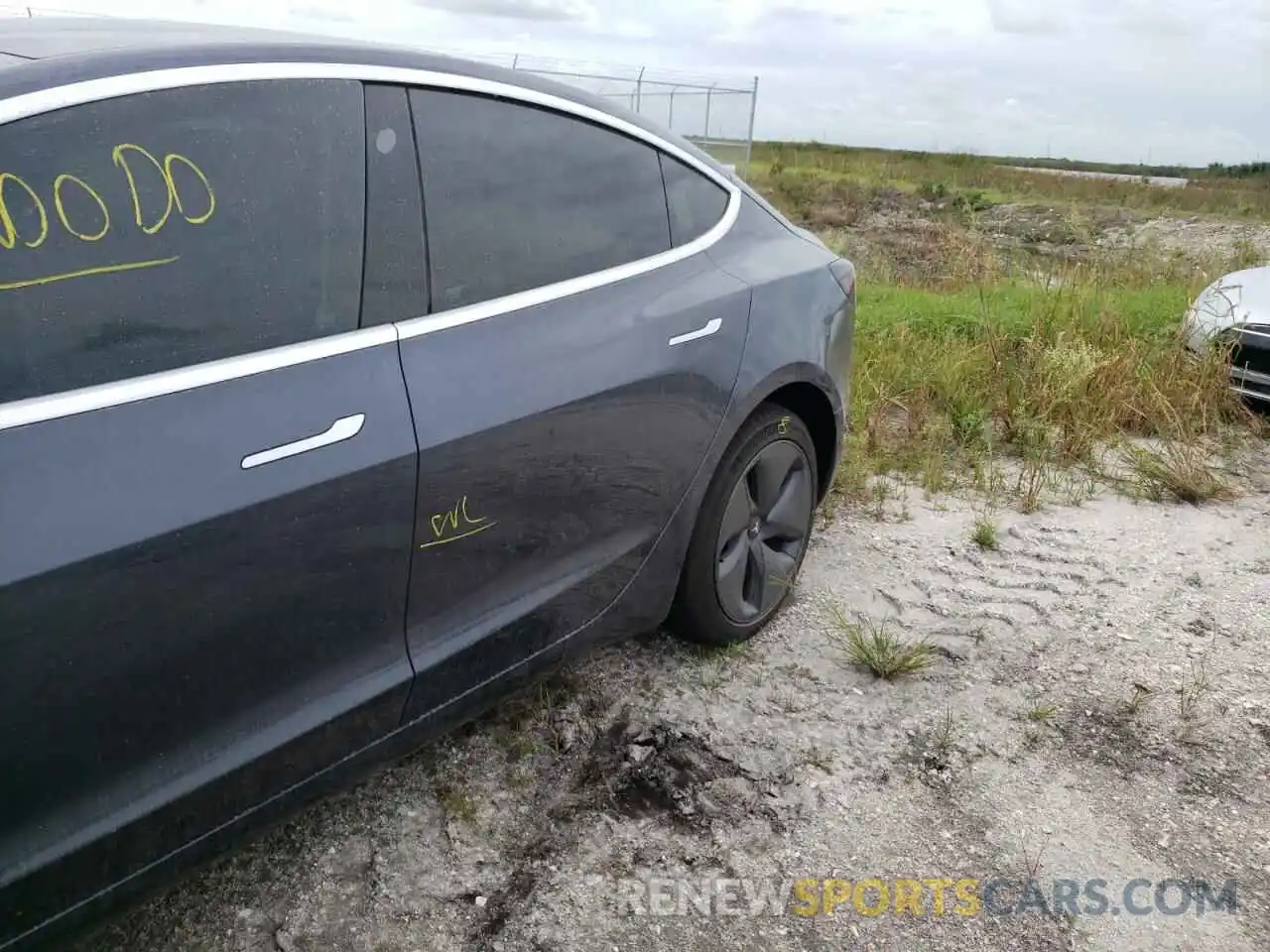 9 Photograph of a damaged car 5YJ3E1EB6LF794717 TESLA MODEL 3 2020