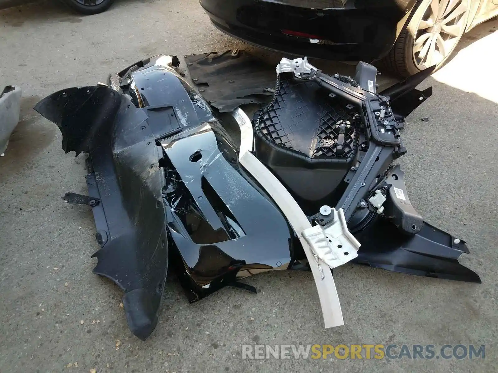 9 Photograph of a damaged car 5YJ3E1EB7LF600518 TESLA MODEL 3 2020