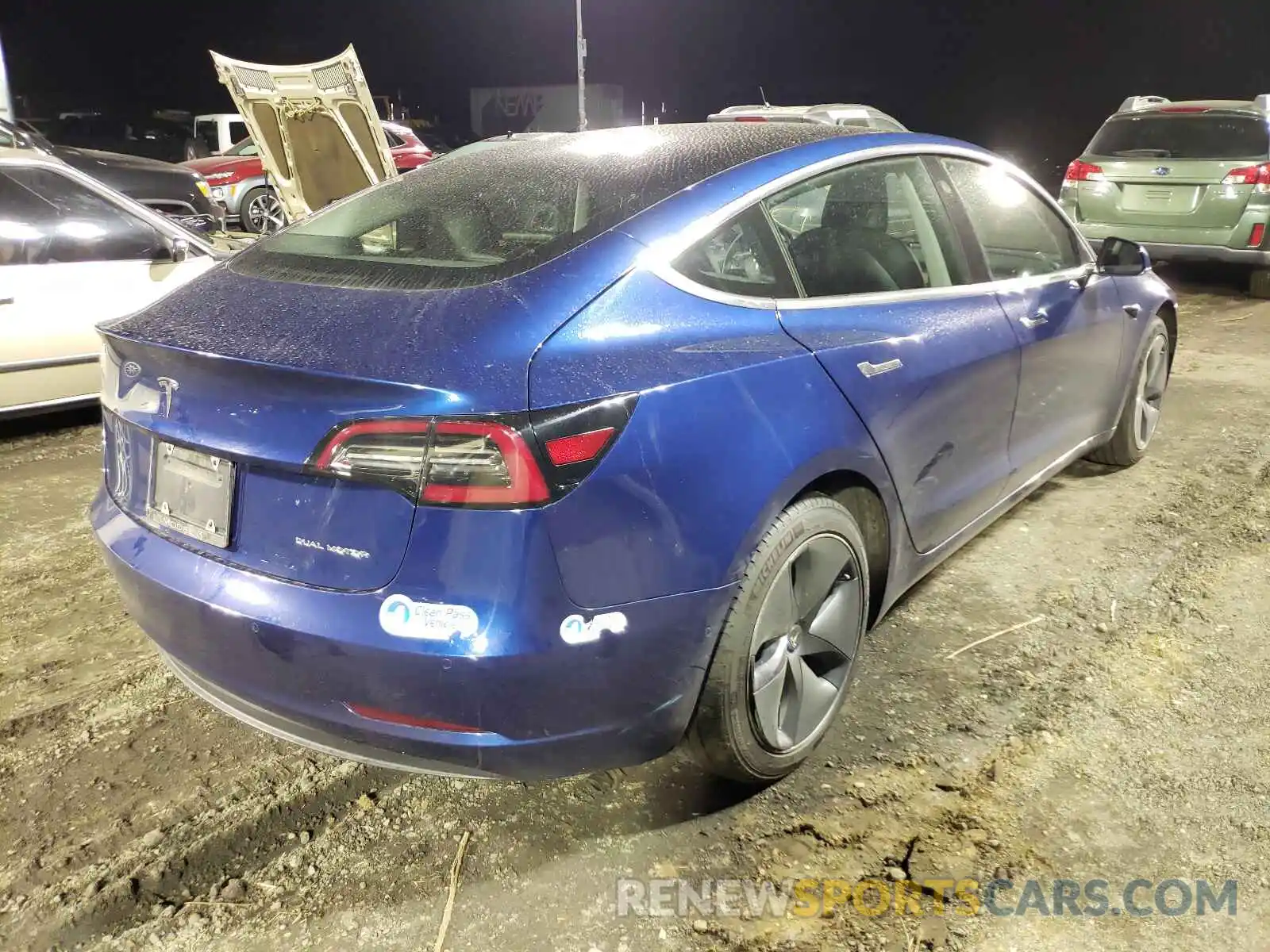 4 Photograph of a damaged car 5YJ3E1EB7LF617335 TESLA MODEL 3 2020