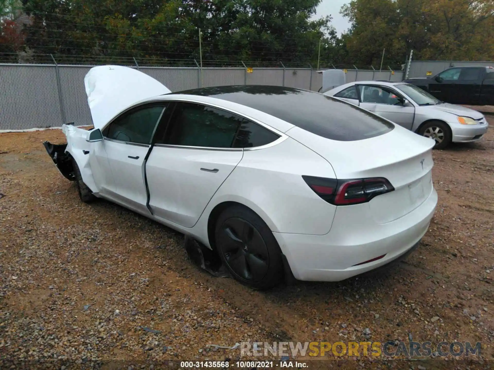 3 Photograph of a damaged car 5YJ3E1EB7LF618954 TESLA MODEL 3 2020