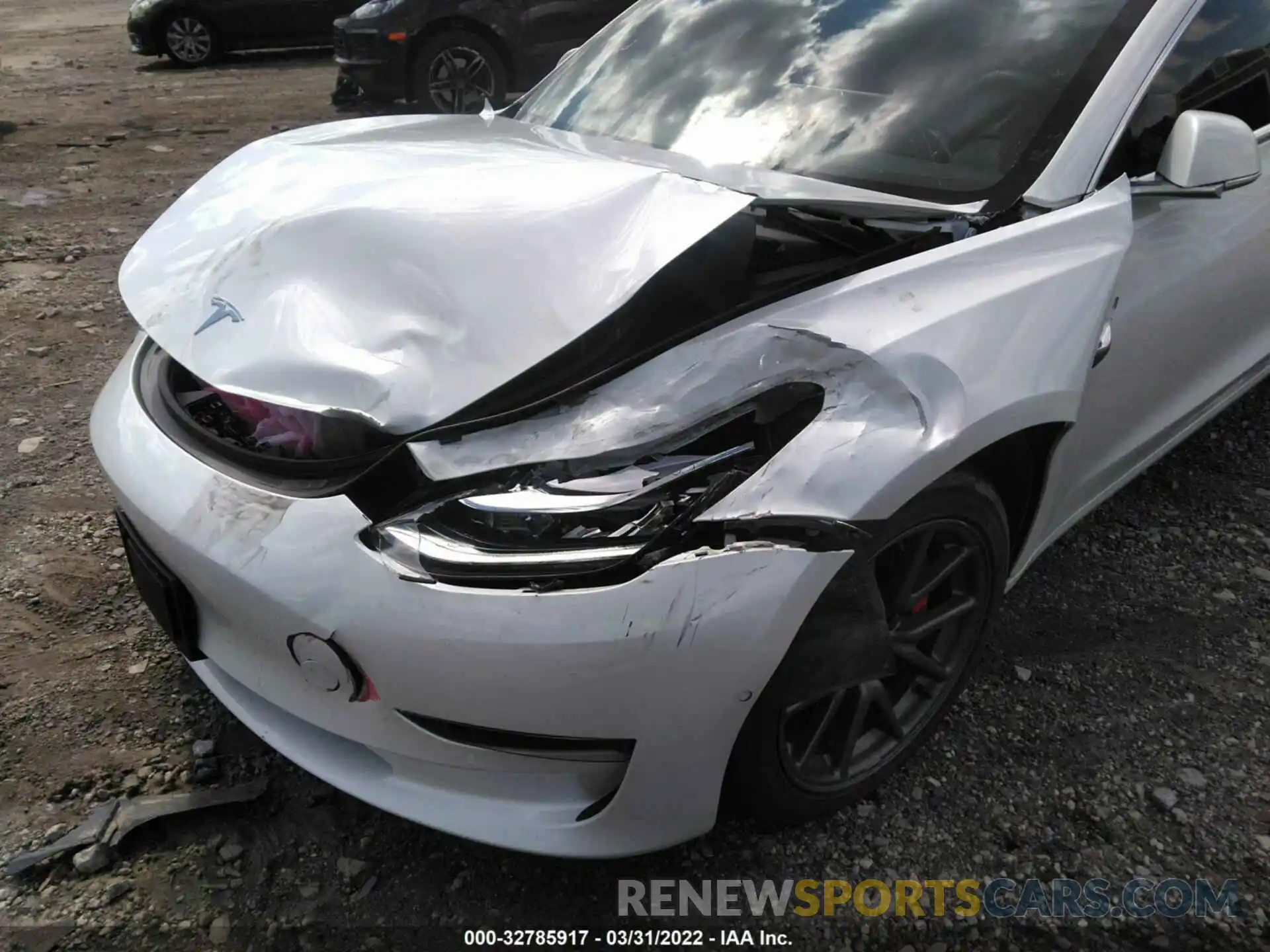 6 Photograph of a damaged car 5YJ3E1EB7LF619327 TESLA MODEL 3 2020