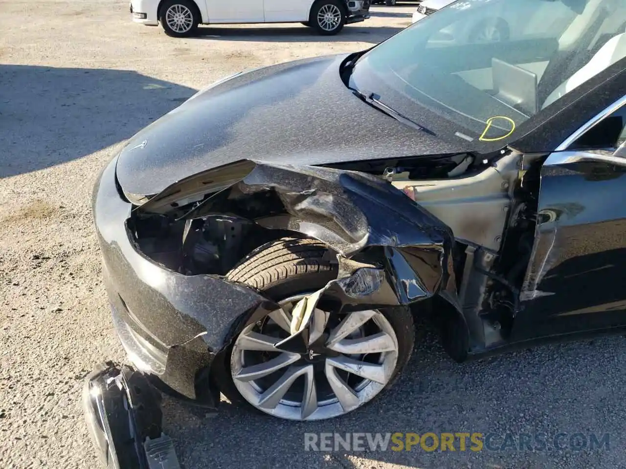 9 Photograph of a damaged car 5YJ3E1EB7LF622356 TESLA MODEL 3 2020