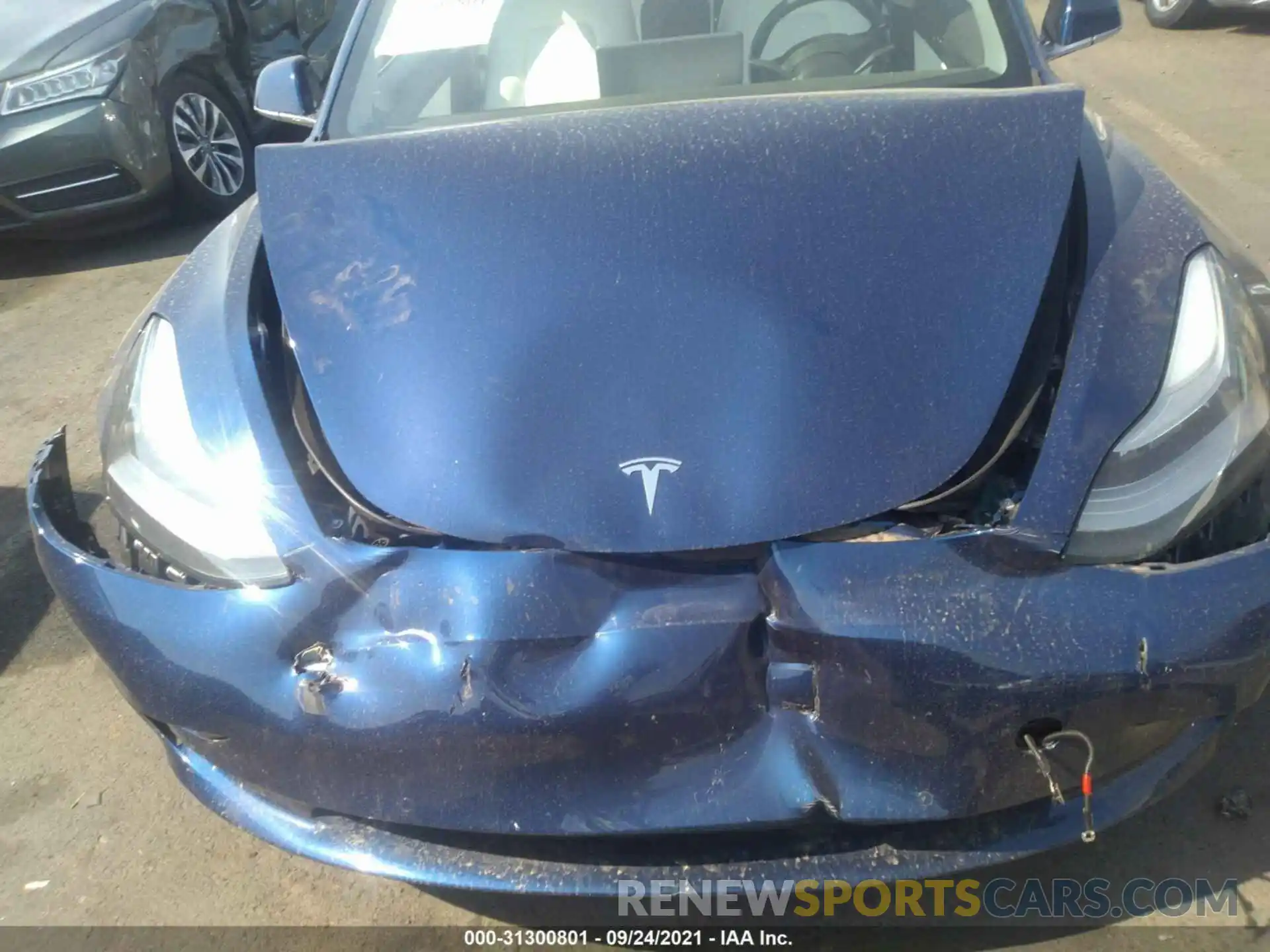 10 Photograph of a damaged car 5YJ3E1EB7LF622602 TESLA MODEL 3 2020