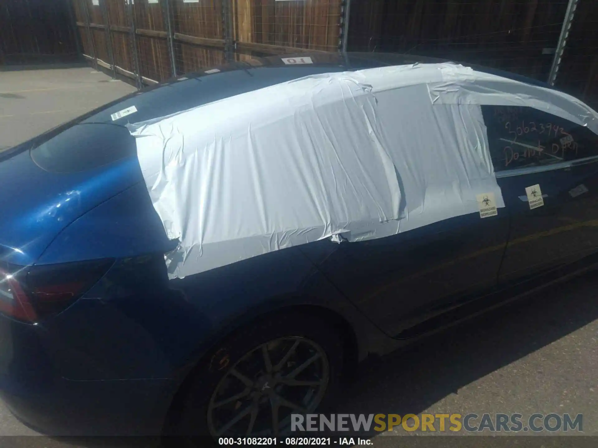 6 Photograph of a damaged car 5YJ3E1EB7LF639366 TESLA MODEL 3 2020