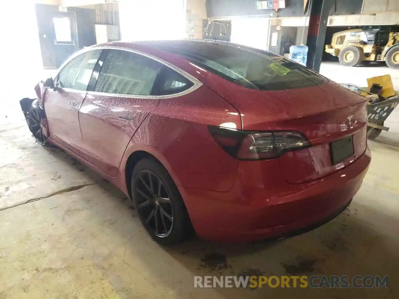 3 Photograph of a damaged car 5YJ3E1EB7LF719962 TESLA MODEL 3 2020