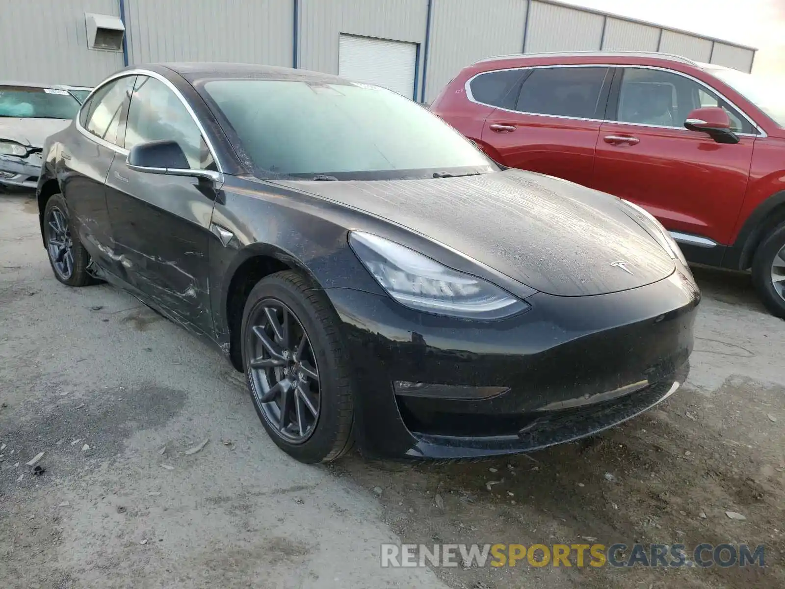 1 Photograph of a damaged car 5YJ3E1EB7LF770359 TESLA MODEL 3 2020