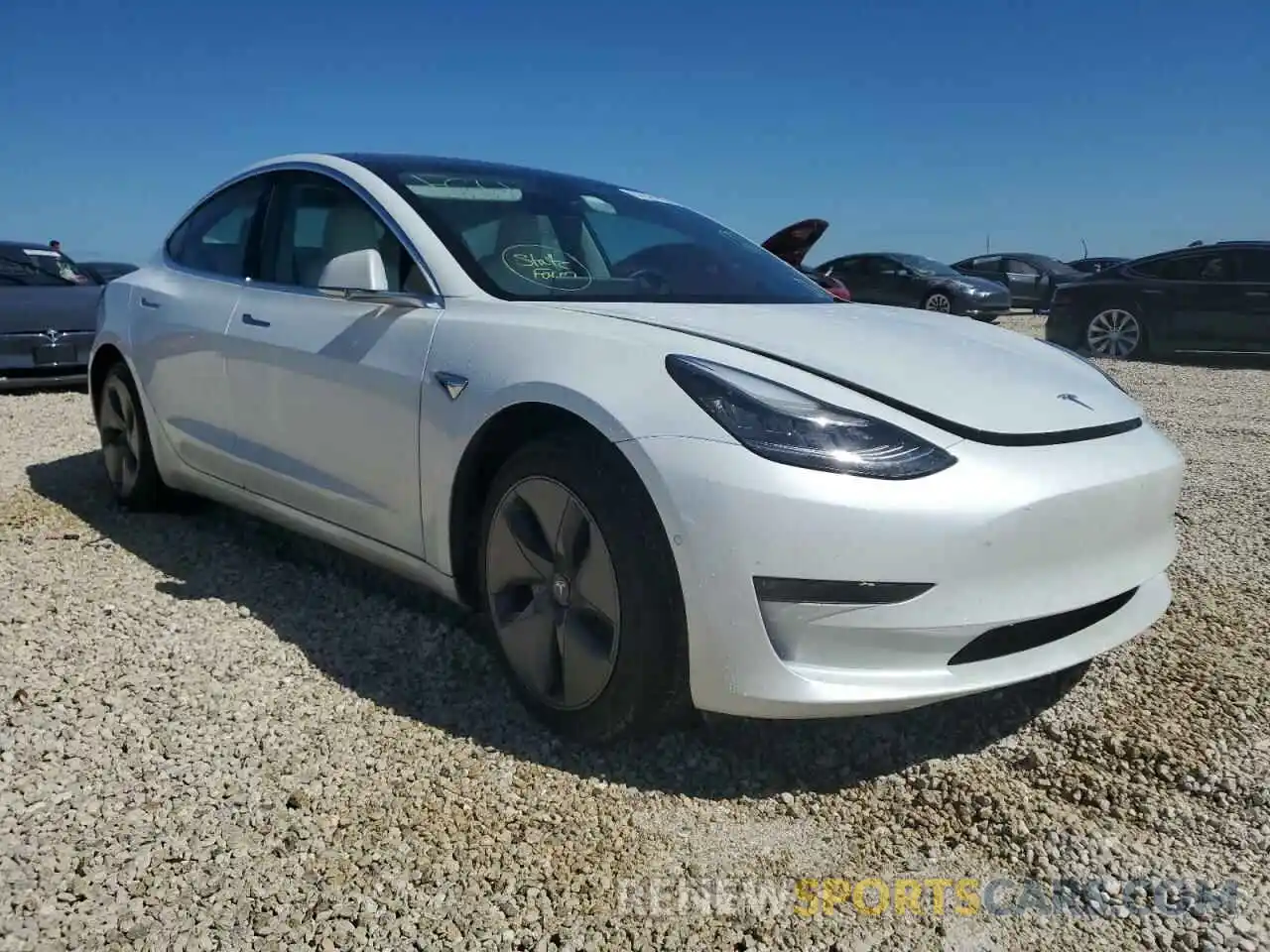 1 Фотография поврежденного автомобиля 5YJ3E1EB7LF787811 TESLA MODEL 3 2020