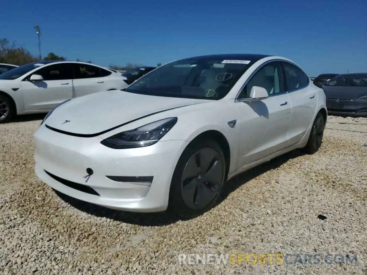 2 Фотография поврежденного автомобиля 5YJ3E1EB7LF787811 TESLA MODEL 3 2020