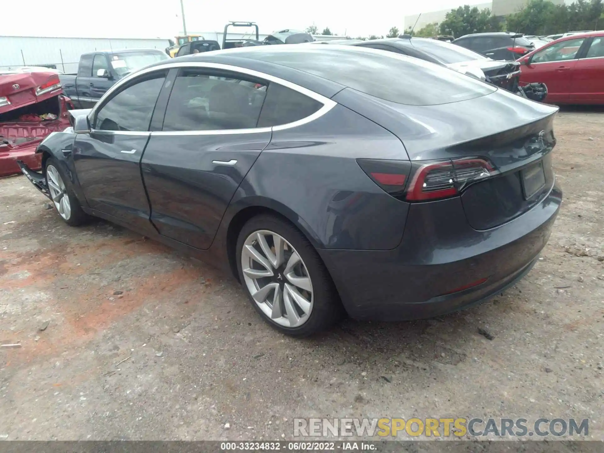 3 Photograph of a damaged car 5YJ3E1EB7LF787937 TESLA MODEL 3 2020