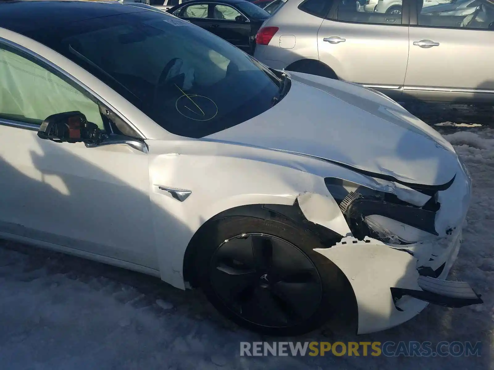 9 Photograph of a damaged car 5YJ3E1EB7LF790692 TESLA MODEL 3 2020