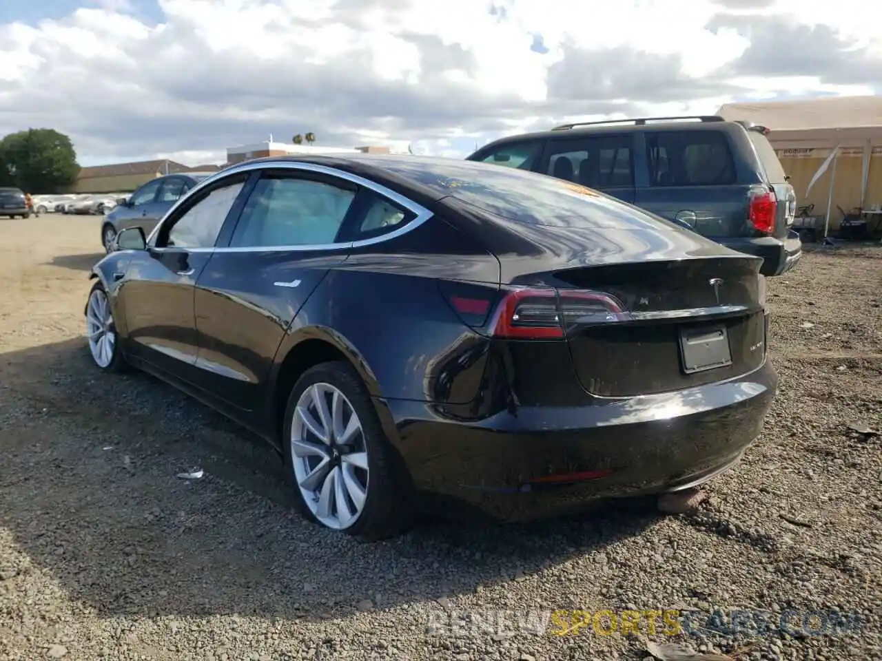 3 Фотография поврежденного автомобиля 5YJ3E1EB7LF801805 TESLA MODEL 3 2020