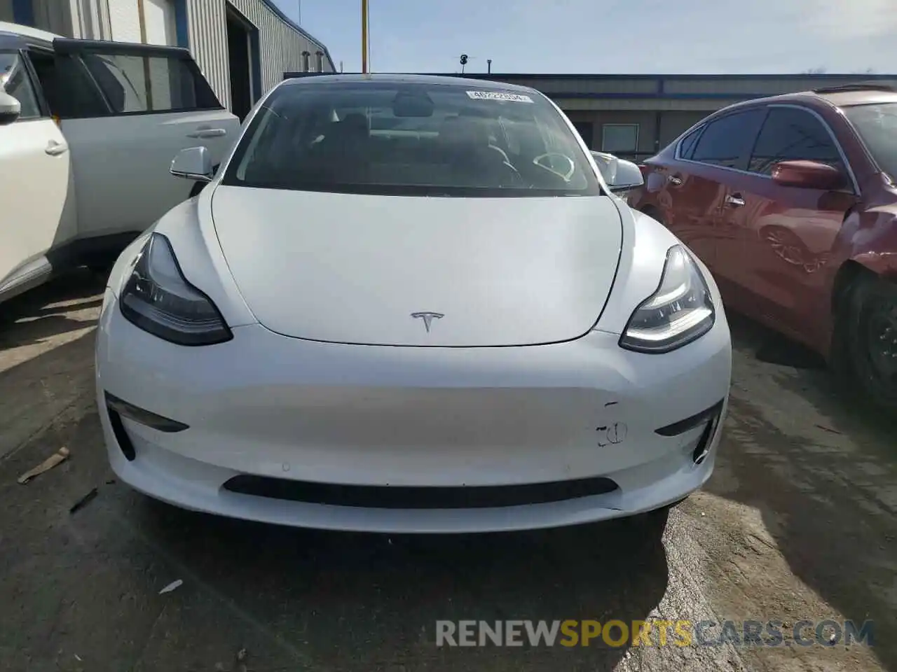 5 Photograph of a damaged car 5YJ3E1EB8LF589111 TESLA MODEL 3 2020