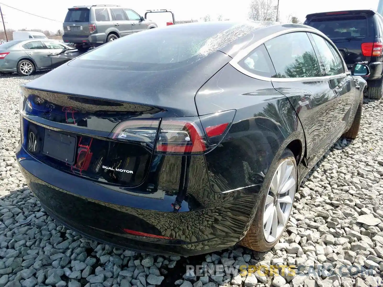 4 Photograph of a damaged car 5YJ3E1EB8LF600754 TESLA MODEL 3 2020