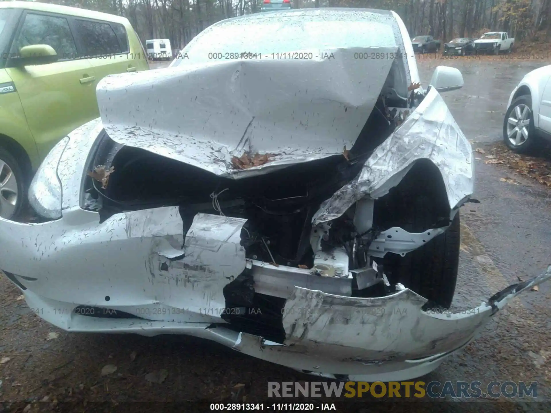 6 Photograph of a damaged car 5YJ3E1EB8LF606912 TESLA MODEL 3 2020