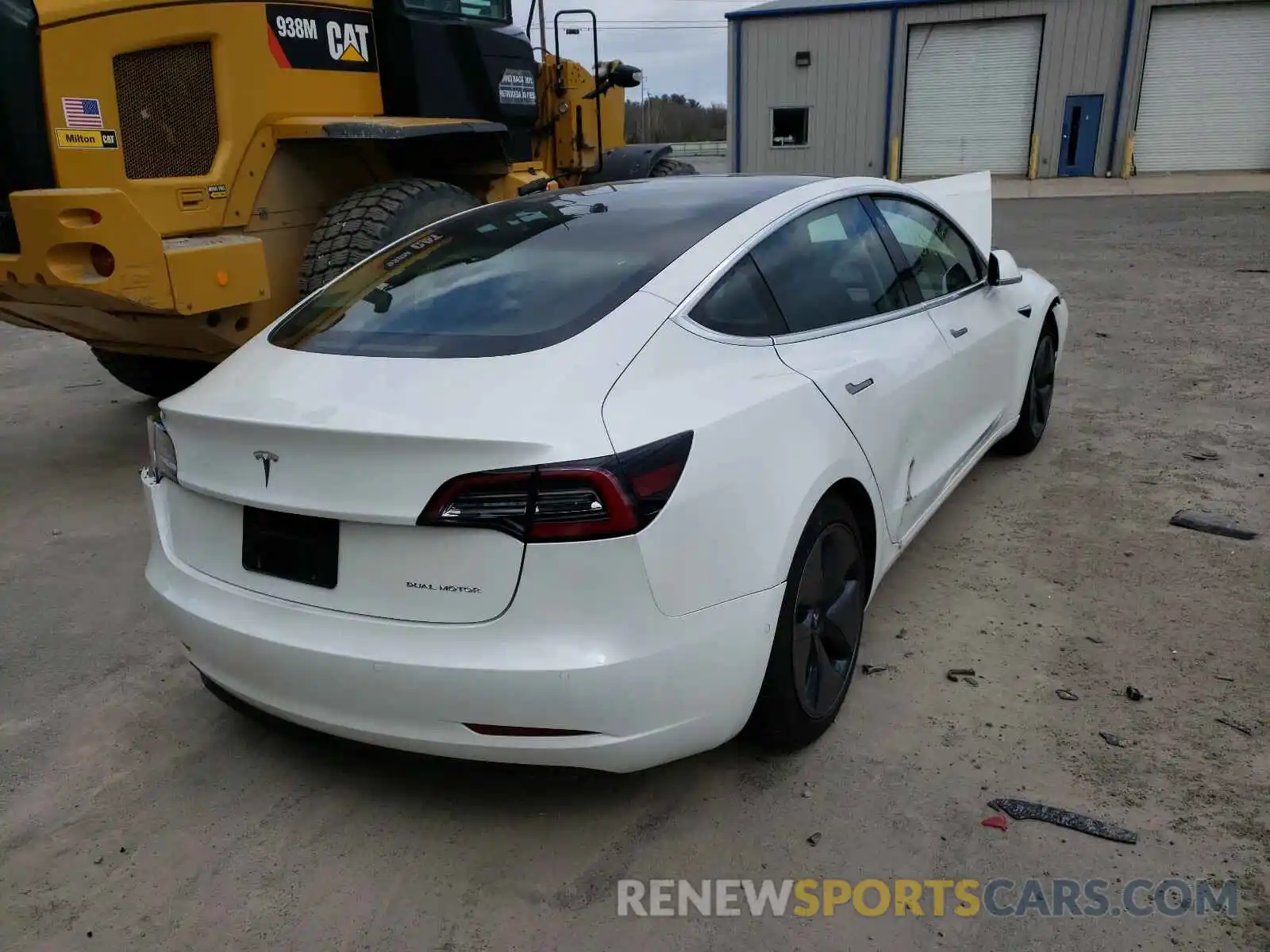 4 Photograph of a damaged car 5YJ3E1EB8LF618624 TESLA MODEL 3 2020