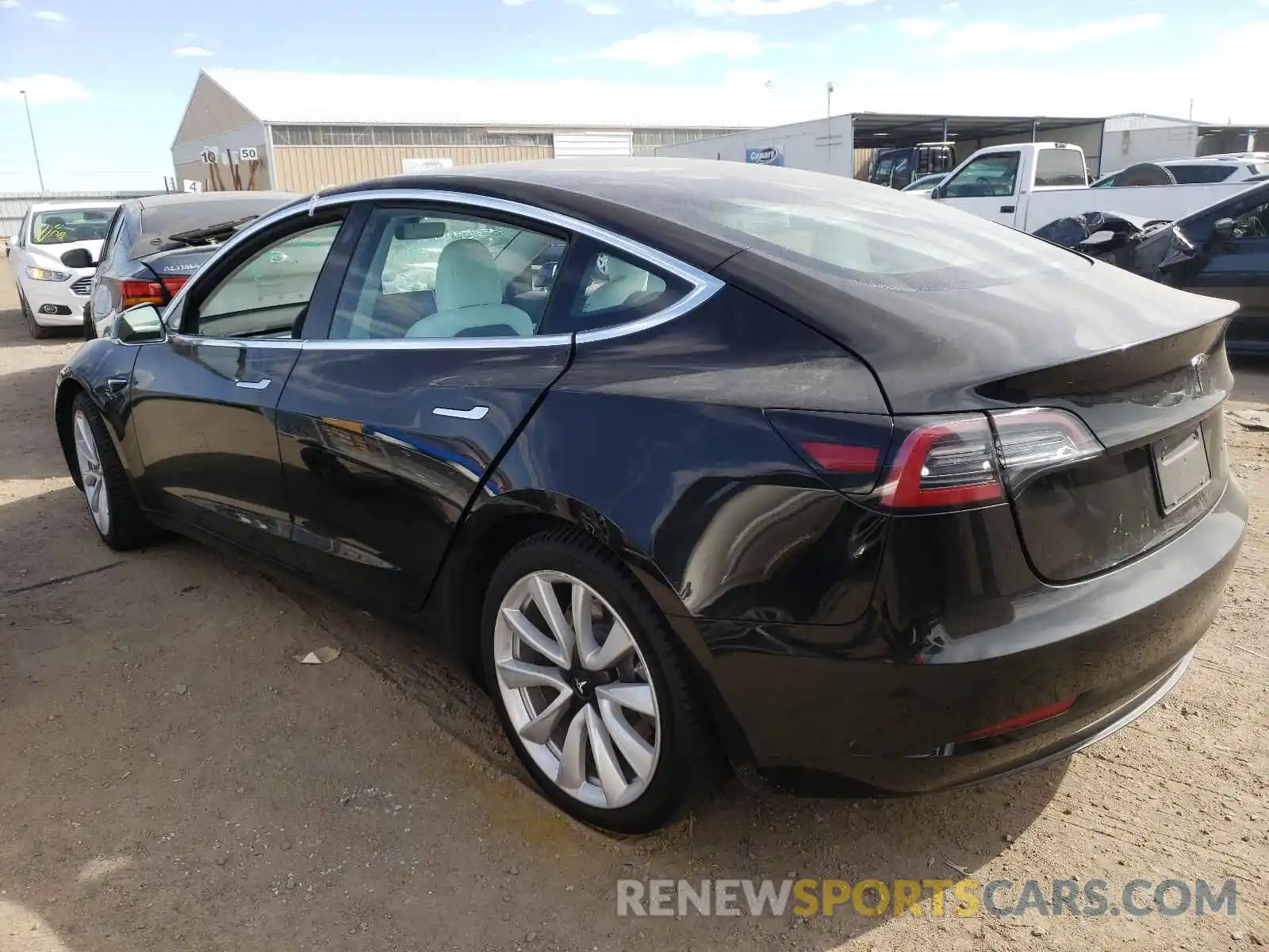 3 Photograph of a damaged car 5YJ3E1EB8LF622317 TESLA MODEL 3 2020