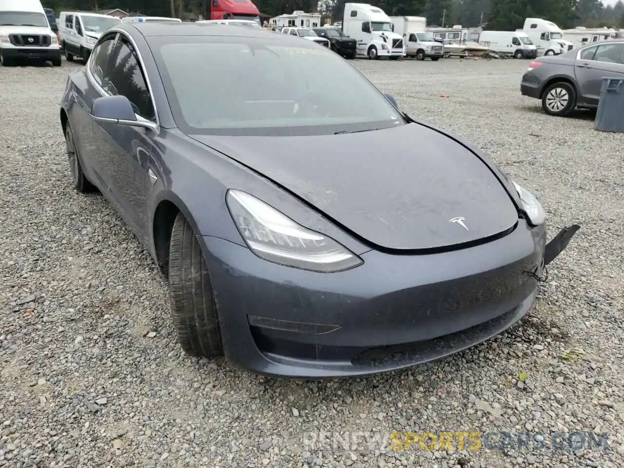 1 Фотография поврежденного автомобиля 5YJ3E1EB8LF635455 TESLA MODEL 3 2020