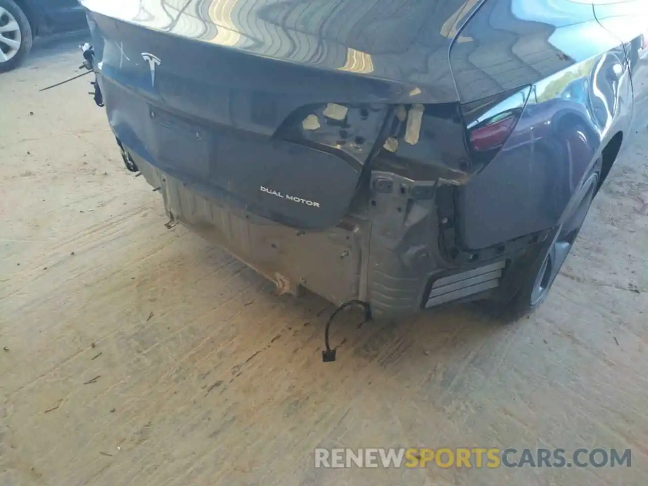 9 Photograph of a damaged car 5YJ3E1EB8LF635696 TESLA MODEL 3 2020