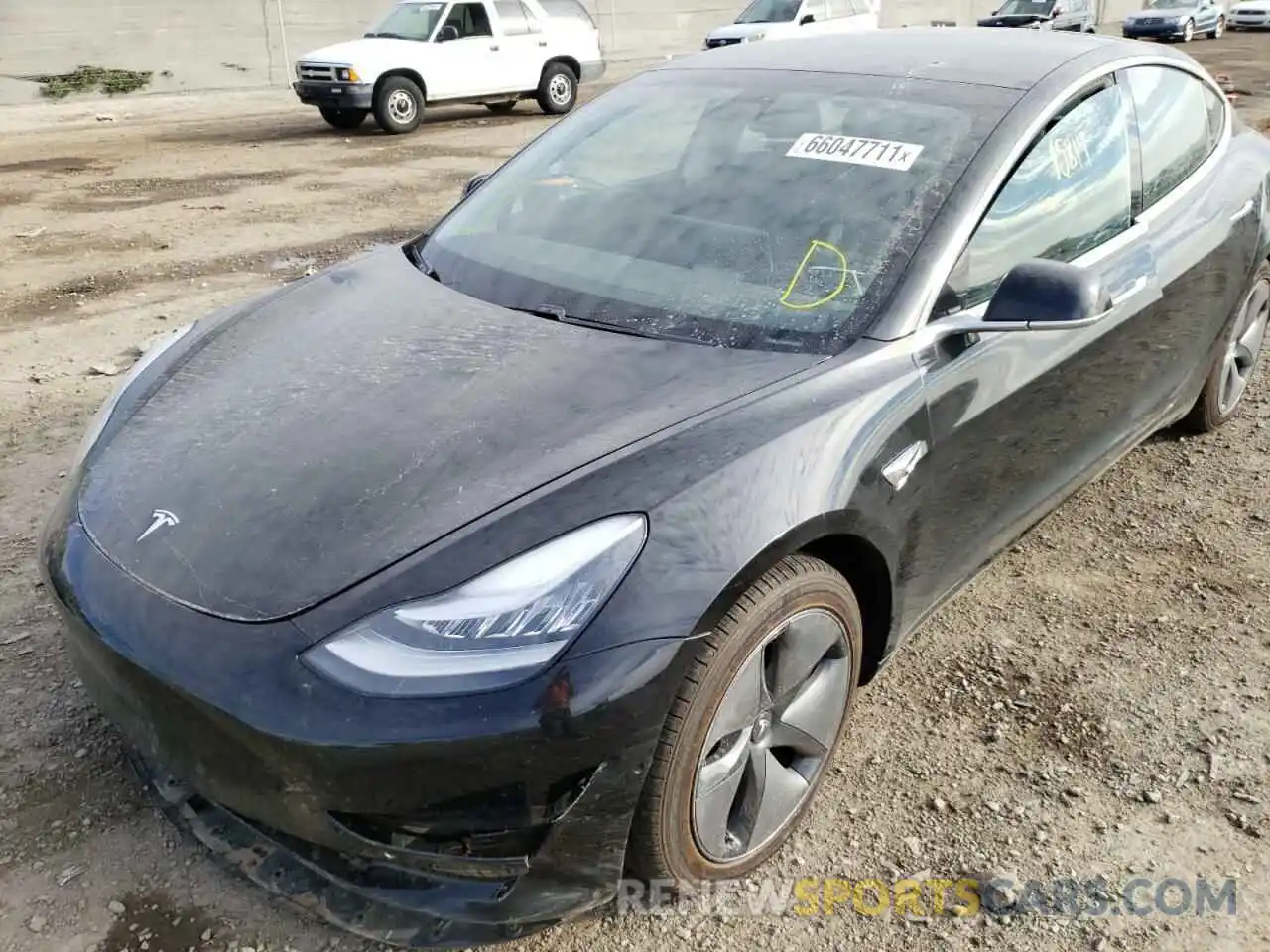 9 Photograph of a damaged car 5YJ3E1EB8LF649503 TESLA MODEL 3 2020