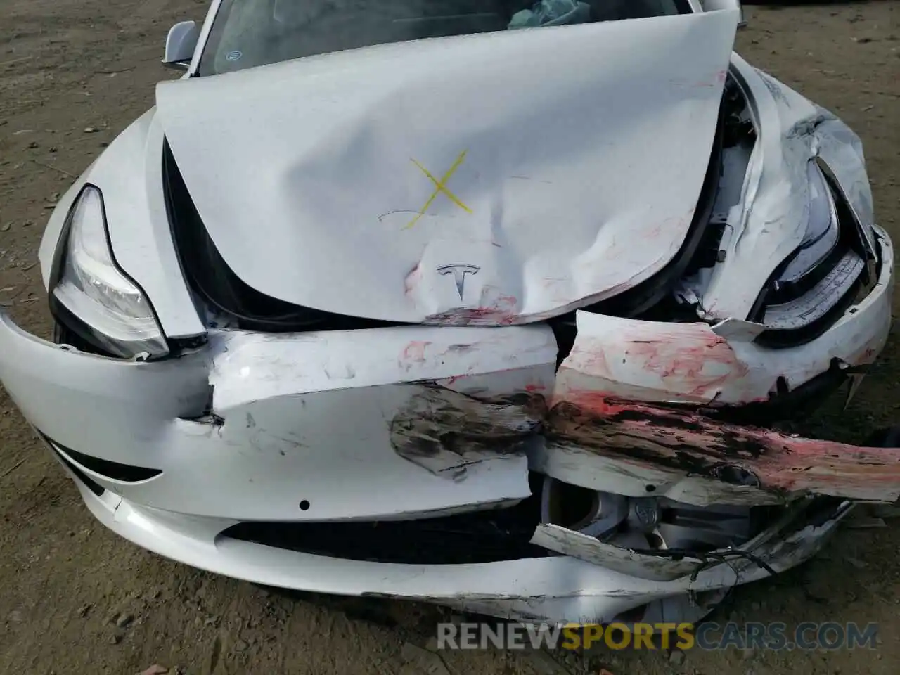 9 Photograph of a damaged car 5YJ3E1EB8LF650697 TESLA MODEL 3 2020