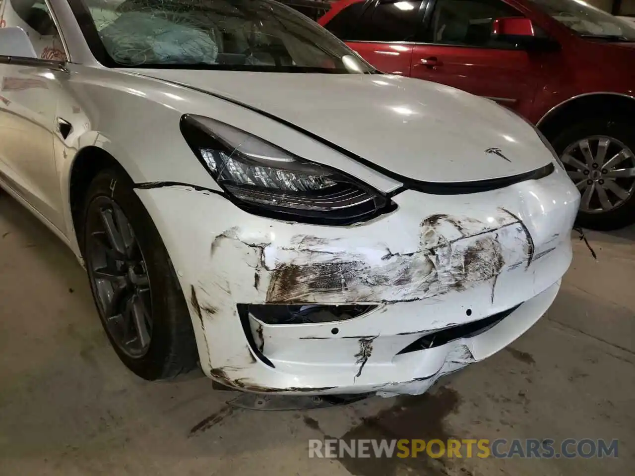 9 Photograph of a damaged car 5YJ3E1EB8LF664972 TESLA MODEL 3 2020