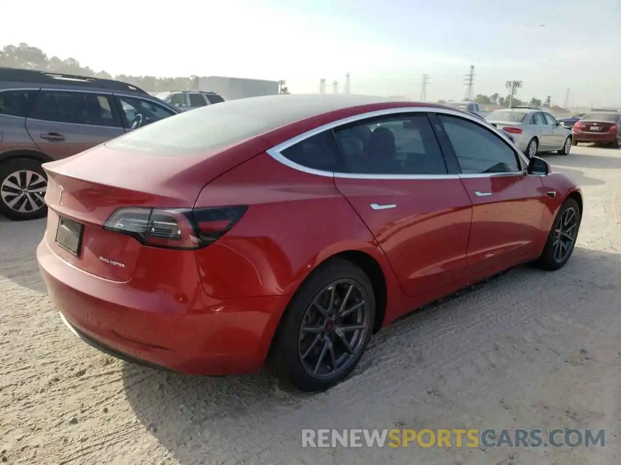 4 Photograph of a damaged car 5YJ3E1EB8LF787039 TESLA MODEL 3 2020