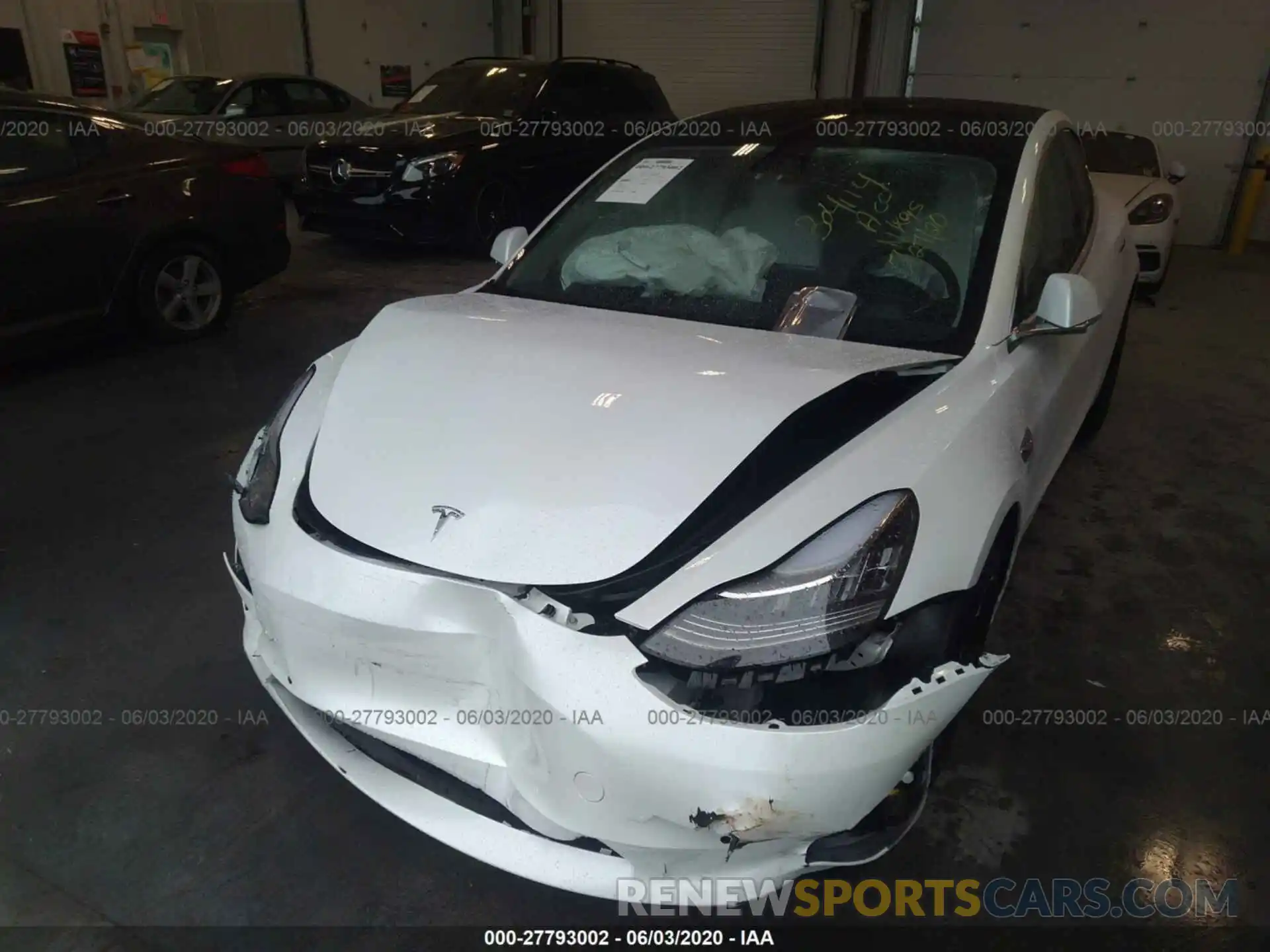 6 Photograph of a damaged car 5YJ3E1EB9LF606949 TESLA MODEL 3 2020