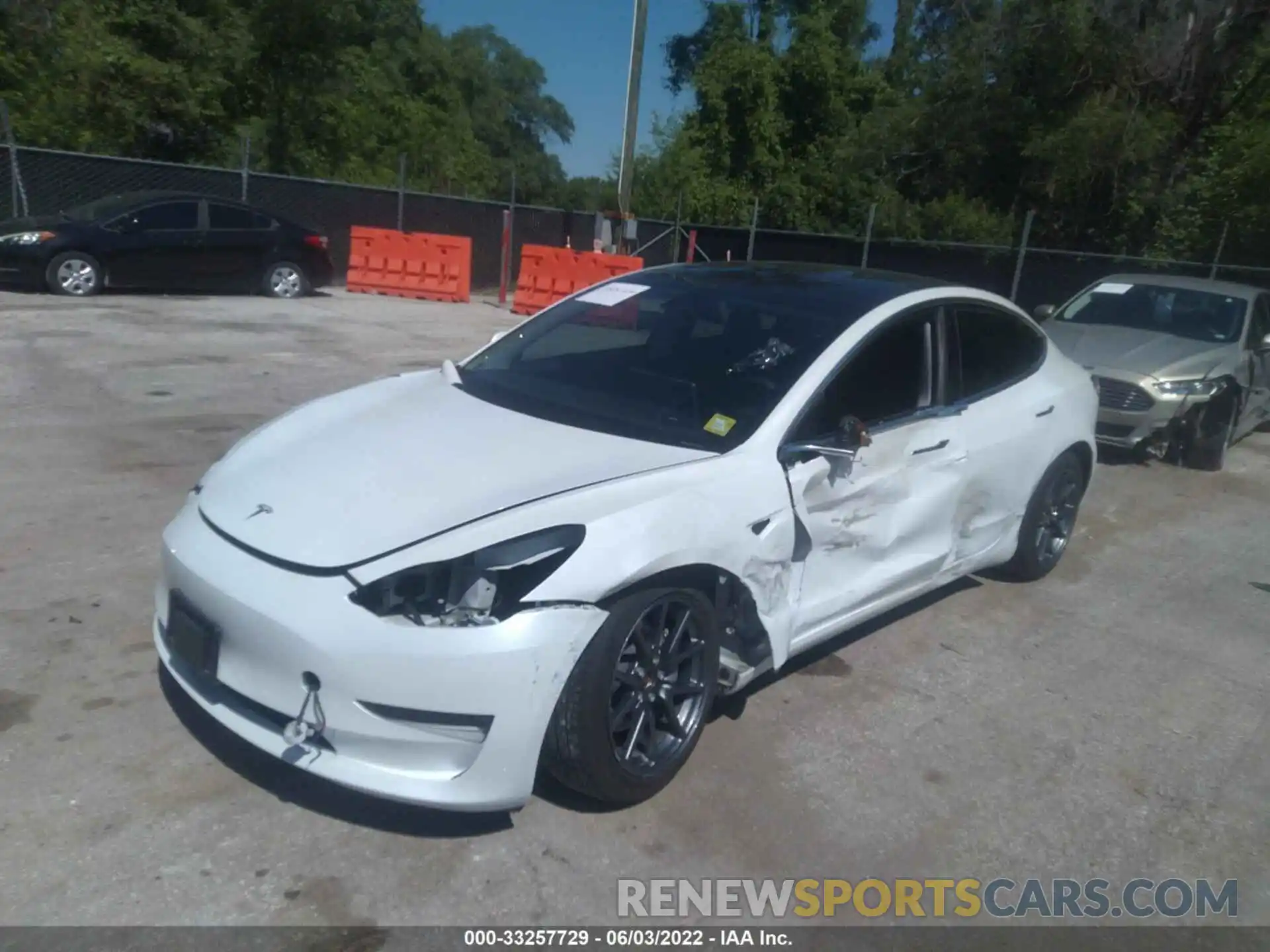 6 Photograph of a damaged car 5YJ3E1EB9LF617840 TESLA MODEL 3 2020