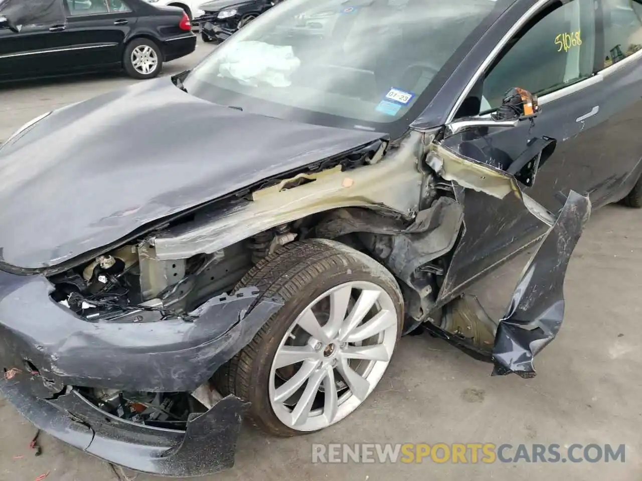 9 Photograph of a damaged car 5YJ3E1EB9LF628241 TESLA MODEL 3 2020