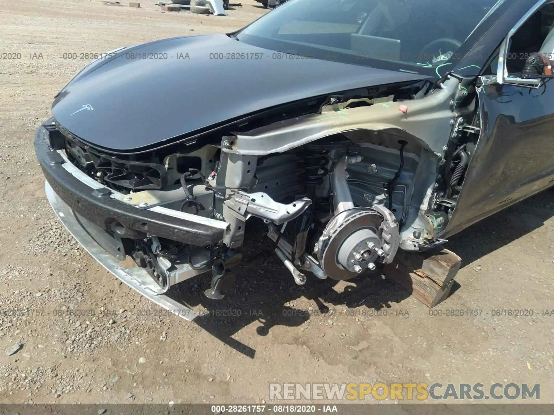 6 Photograph of a damaged car 5YJ3E1EB9LF635674 TESLA MODEL 3 2020