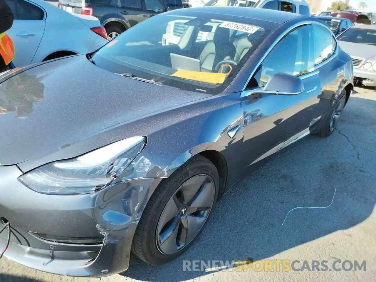 9 Photograph of a damaged car 5YJ3E1EB9LF646223 TESLA MODEL 3 2020