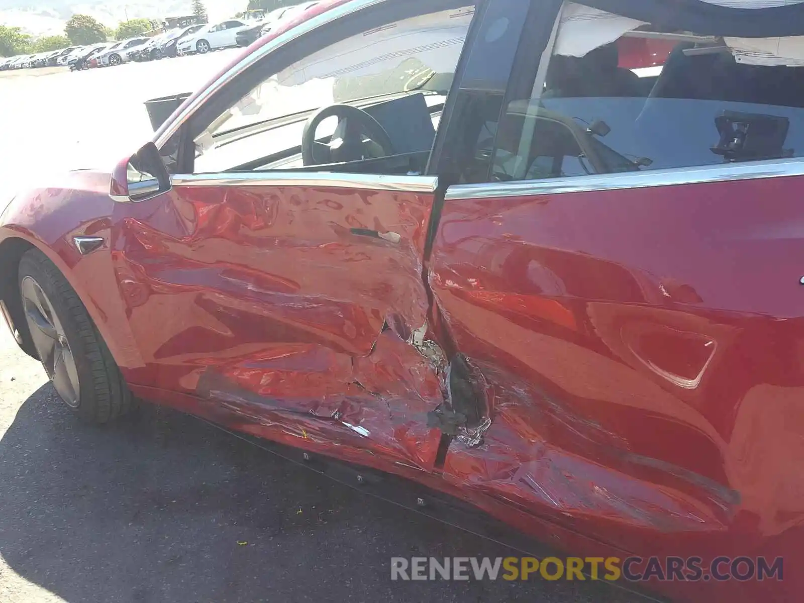 9 Photograph of a damaged car 5YJ3E1EB9LF664186 TESLA MODEL 3 2020