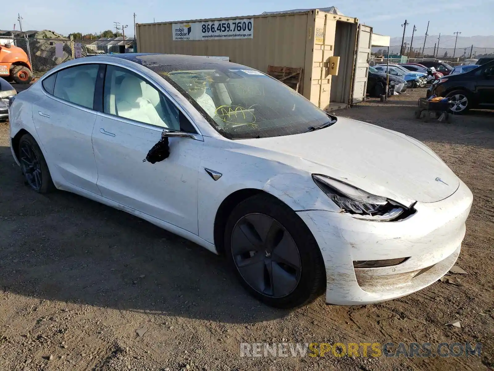 9 Photograph of a damaged car 5YJ3E1EB9LF720076 TESLA MODEL 3 2020