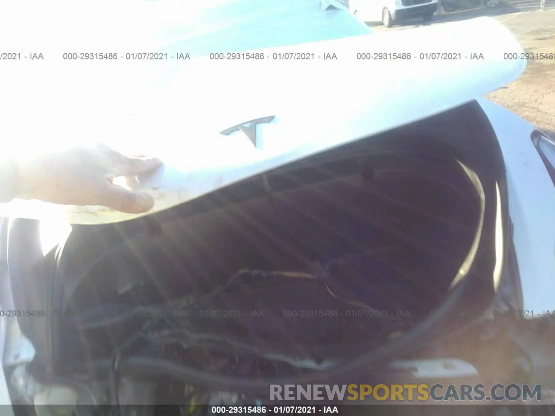 6 Photograph of a damaged car 5YJ3E1EB9LF720269 TESLA MODEL 3 2020