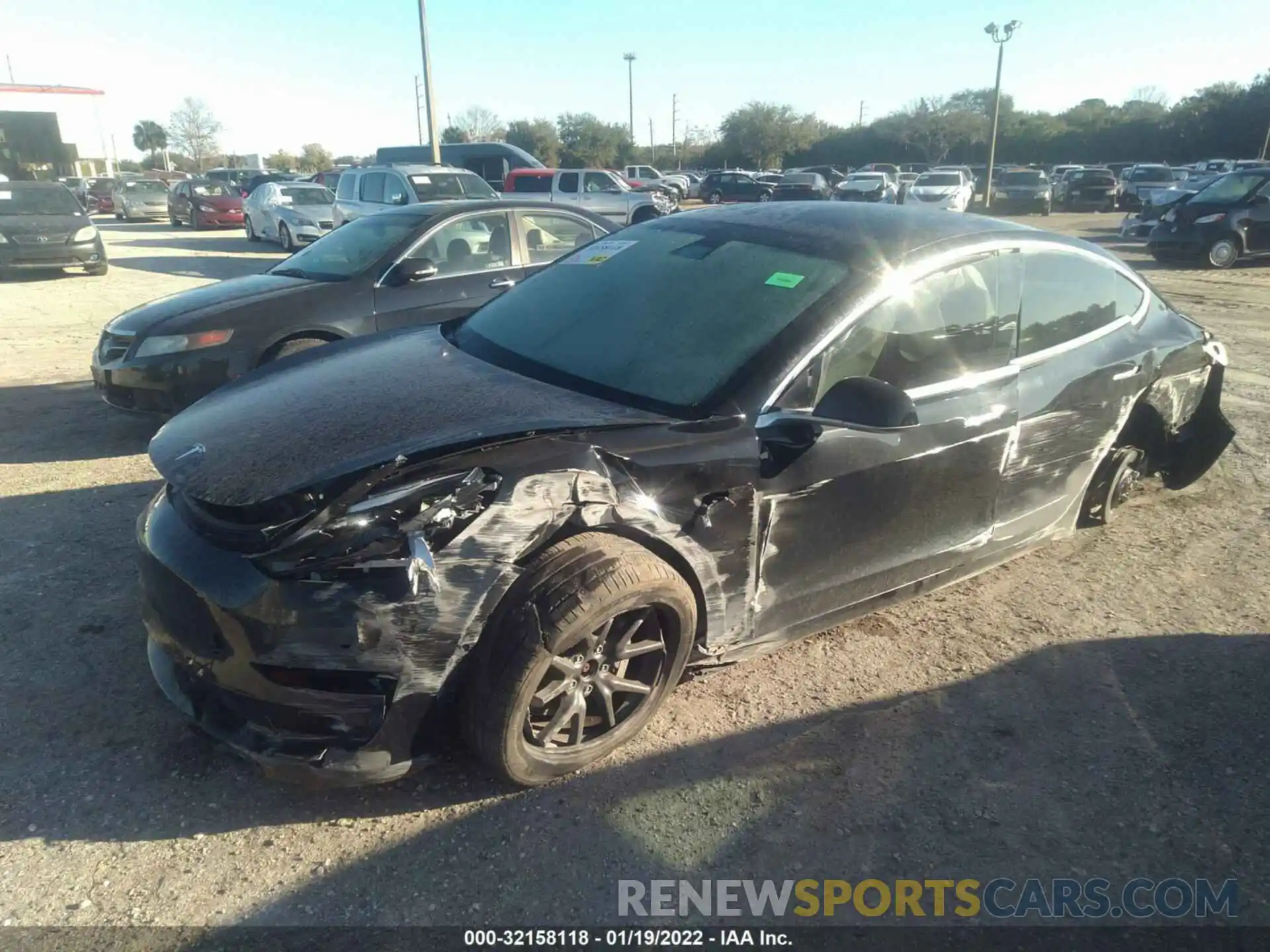 6 Photograph of a damaged car 5YJ3E1EB9LF741395 TESLA MODEL 3 2020