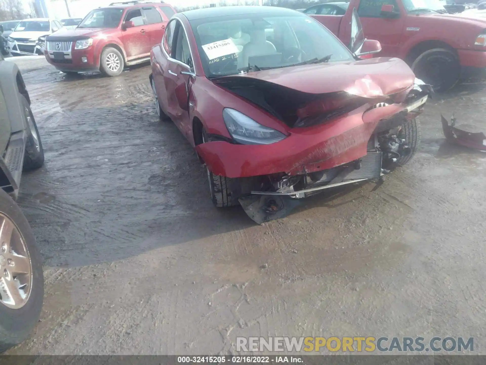 6 Photograph of a damaged car 5YJ3E1EB9LF769729 TESLA MODEL 3 2020