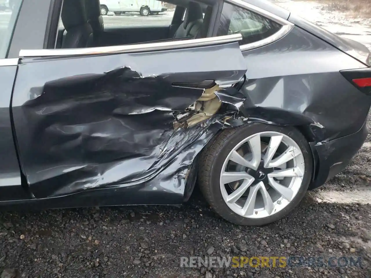 9 Photograph of a damaged car 5YJ3E1EB9LF787387 TESLA MODEL 3 2020