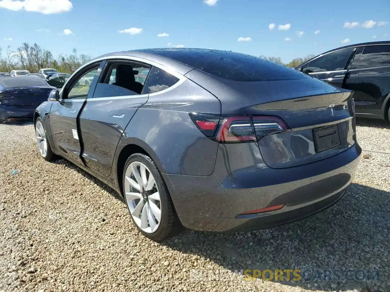 3 Photograph of a damaged car 5YJ3E1EBXLF589949 TESLA MODEL 3 2020