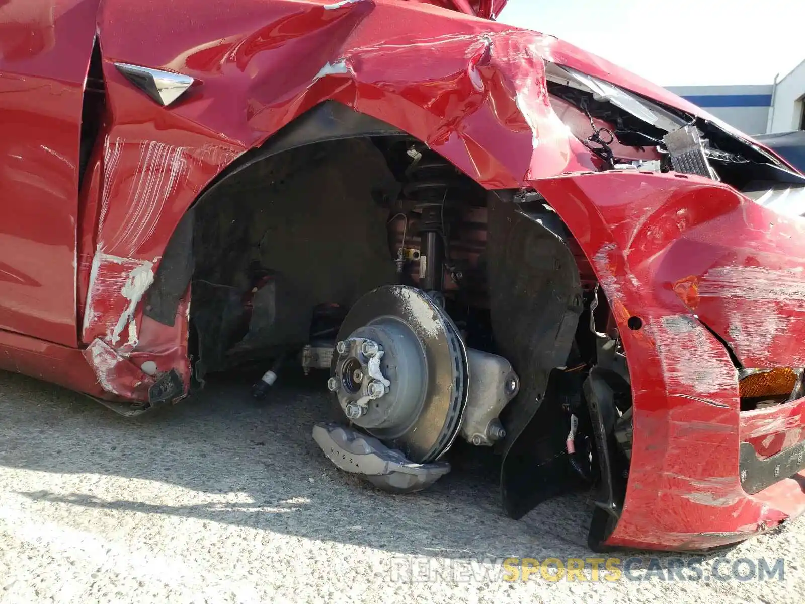 9 Photograph of a damaged car 5YJ3E1EBXLF635795 TESLA MODEL 3 2020