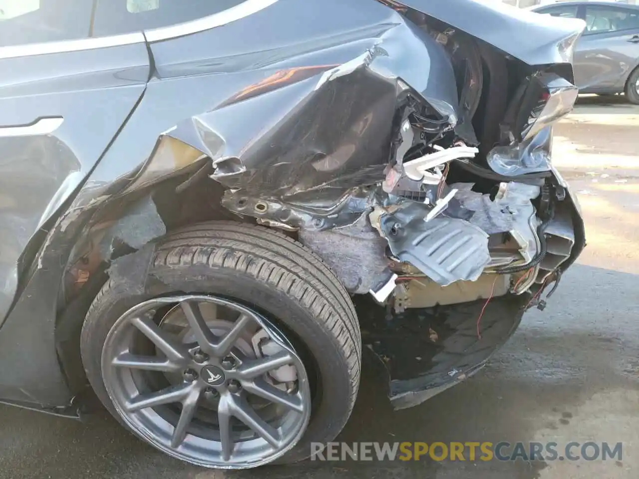 9 Photograph of a damaged car 5YJ3E1EBXLF649728 TESLA MODEL 3 2020