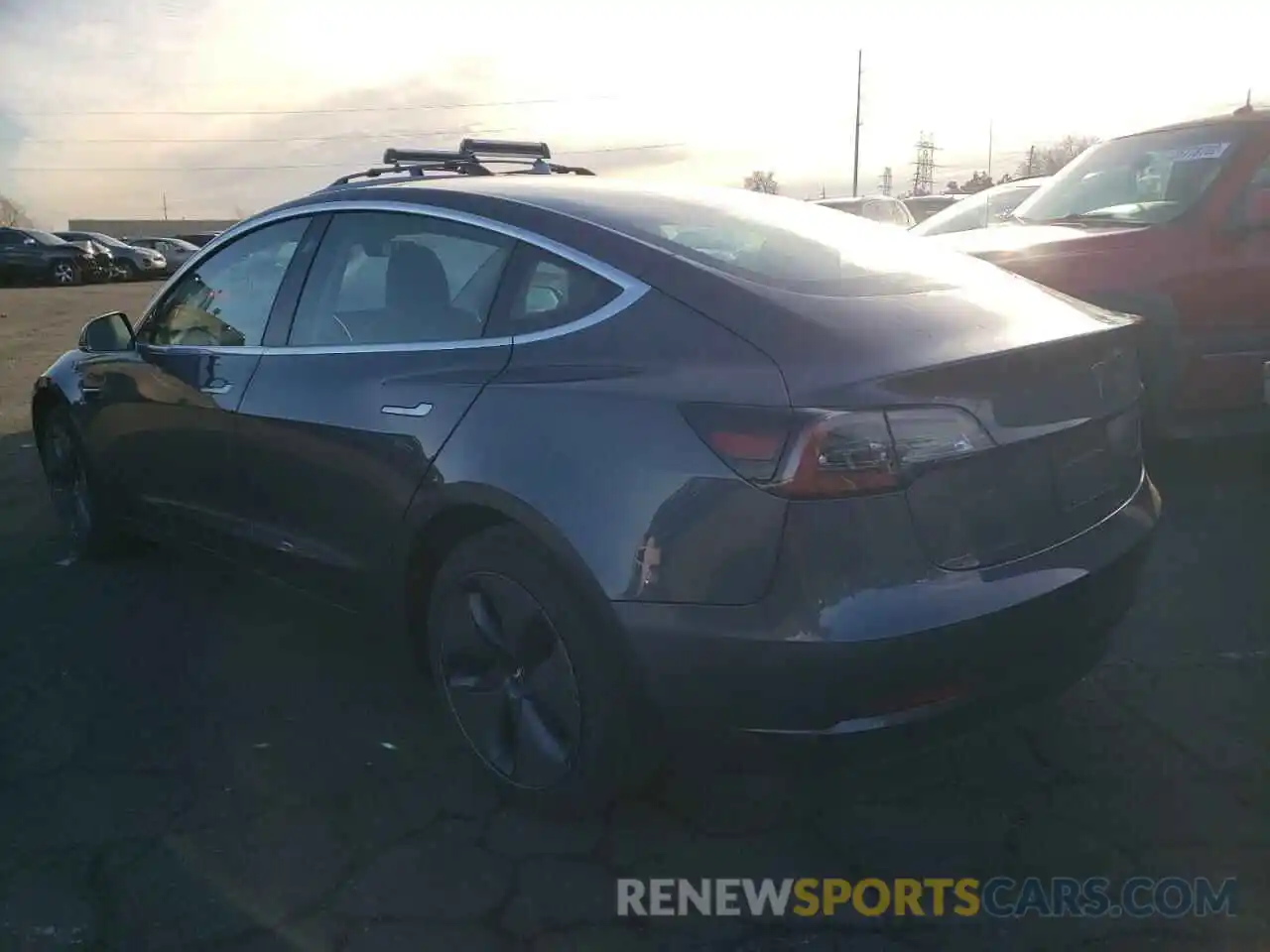 3 Photograph of a damaged car 5YJ3E1EBXLF649762 TESLA MODEL 3 2020